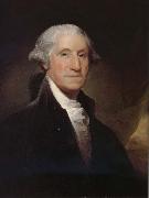 Gilbert Stuart George Washington oil painting artist